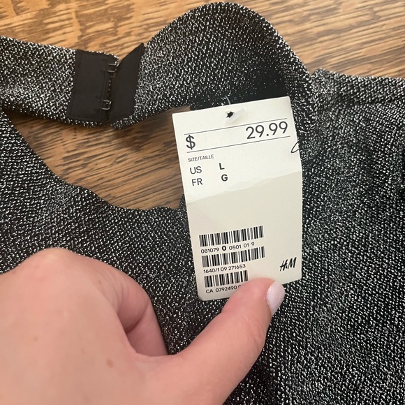 Set of two backless new with w tags H$M backless bodysuits - Picture 8 of 9